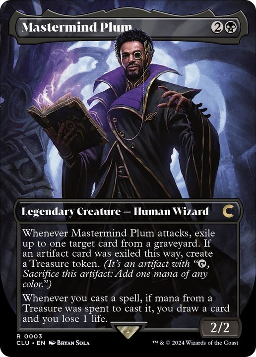 Mastermind Plum in the group Magic the Gathering / Types / Creatures / Wizard at Proxyprinters.com (81844)