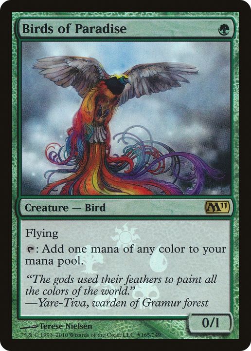 Birds of Paradise in the group Magic the Gathering / Sets / Magic 2012 Promos at Proxyprinters.com (81853)