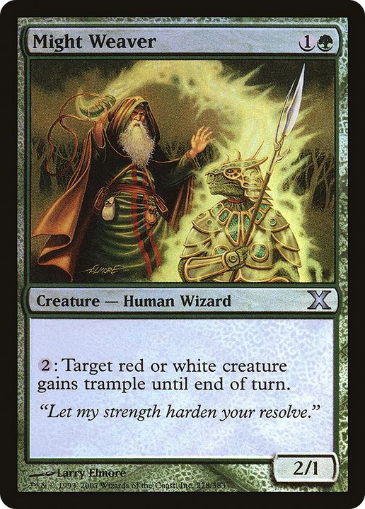 Might Weaver in the group Magic the Gathering / Types / Creatures / Wizard at Proxyprinters.com (81863)