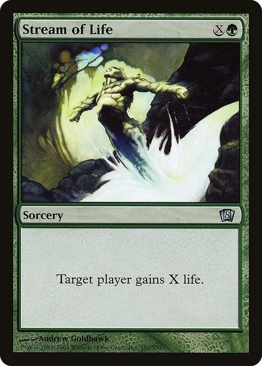 Stream of Life in the group Magic the Gathering / Types / Colors / Green at Proxyprinters.com (81872)