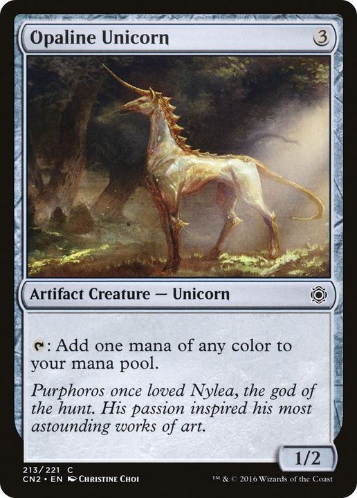 Opaline Unicorn in the group Magic the Gathering / Types / Colors / Colorless at Proxyprinters.com (8188)