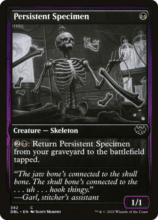 Persistent Specimen in the group Magic the Gathering / Types / Colors / Black at Proxyprinters.com (81888)