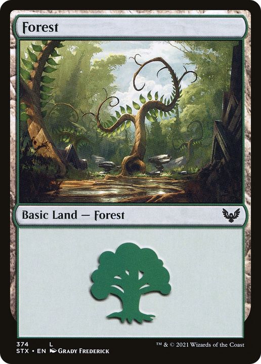 Forest in the group Magic the Gathering / Types / Land / Forest at Proxyprinters.com (81909)