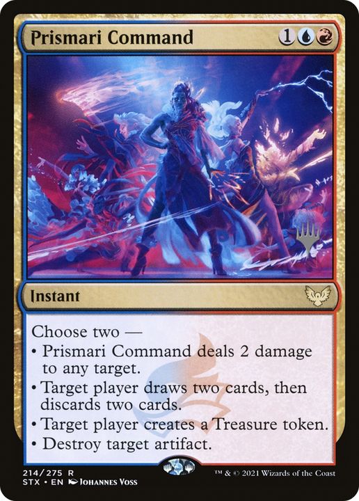 Prismari Command in the group Magic the Gathering / Types / Colors / Multicolors / R, U at Proxyprinters.com (81911)