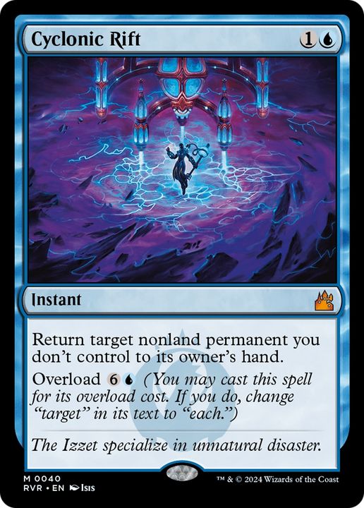 Cyclonic Rift in the group Magic the Gathering / Types / Colors / Blue at Proxyprinters.com (81922)