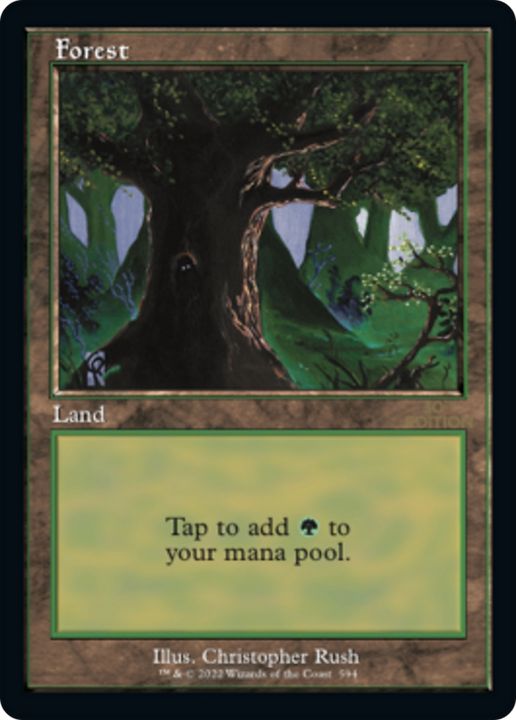 Forest in the group Magic the Gathering / Types / Land / Forest at Proxyprinters.com (81927)