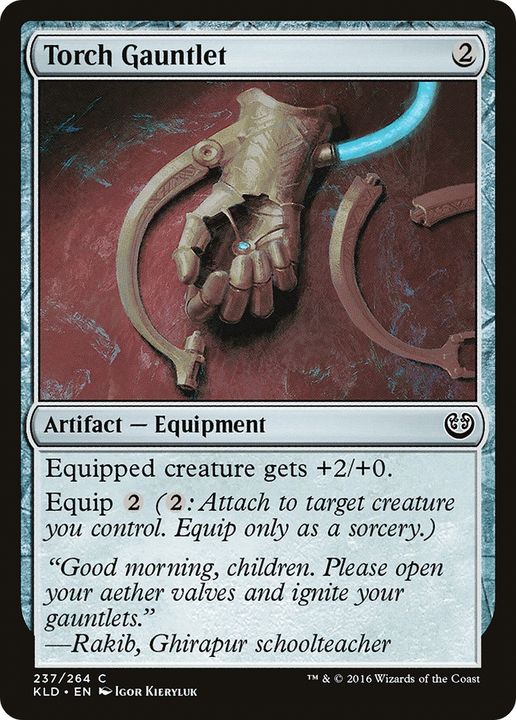 Torch Gauntlet in the group Magic the Gathering / Sets / Kaladesh at Proxyprinters.com (81953)