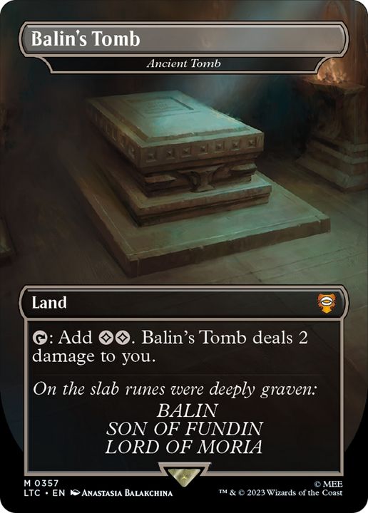 Ancient Tomb in the group Magic the Gathering / Sets / Tales of Middle-earth Commander at Proxyprinters.com (81958)