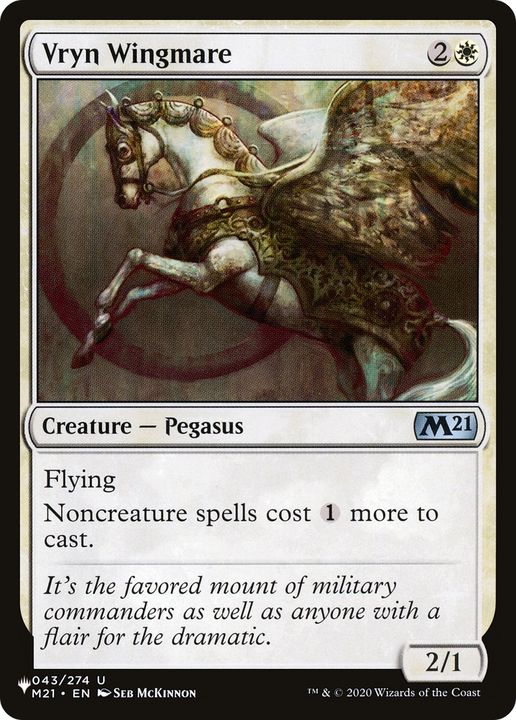 Vryn Wingmare in the group Magic the Gathering / Types / Colors / White at Proxyprinters.com (81967)