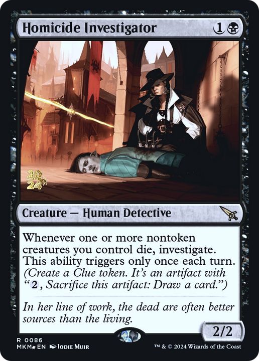 Homicide Investigator in the group Magic the Gathering / Sets / Murders at Karlov Manor Promos at Proxyprinters.com (81977)