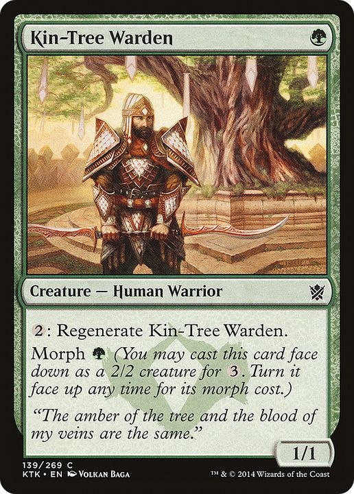 Kin-Tree Warden in the group Magic the Gathering / Types / Creatures / Warrior at Proxyprinters.com (81980)