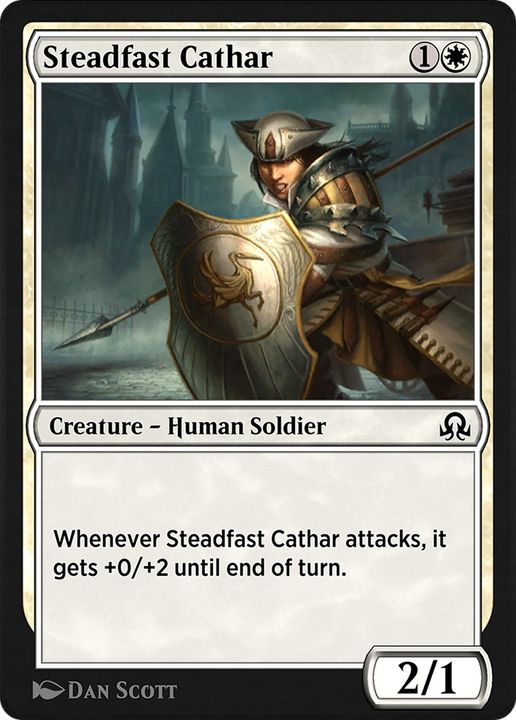 Steadfast Cathar in the group Magic the Gathering / Sets / Shadows over Innistrad Remastered at Proxyprinters.com (81992)