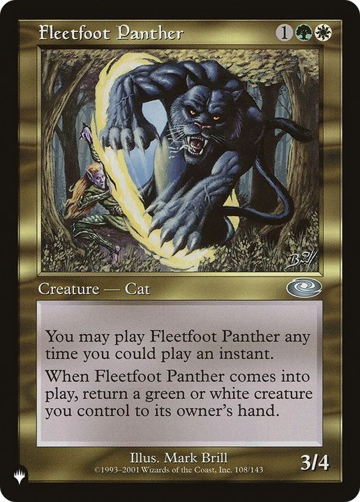 Fleetfoot Panther in the group Advanced search at Proxyprinters.com (8200)