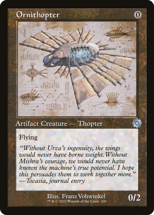 Ornithopter in the group Magic the Gathering / Types / Colors / Colorless at Proxyprinters.com (82009)