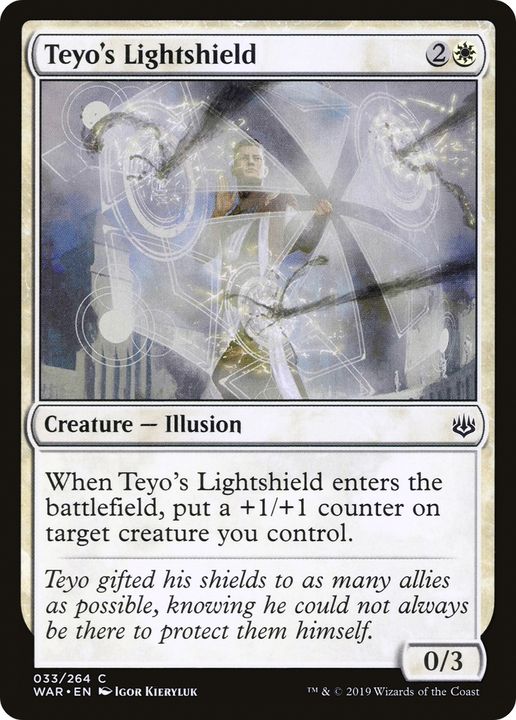 Teyo's Lightshield in the group Magic the Gathering / Types / Colors / White at Proxyprinters.com (82030)