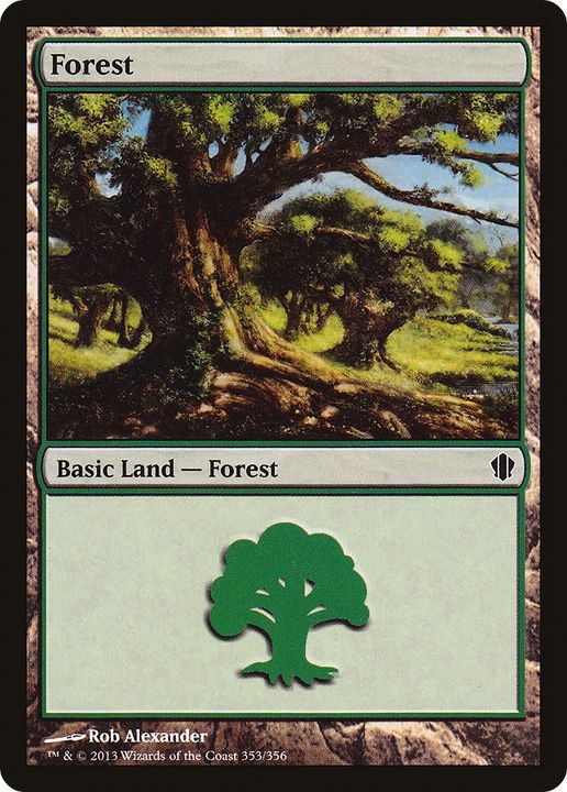 Forest in the group Magic the Gathering / Types / Land / Forest at Proxyprinters.com (82035)