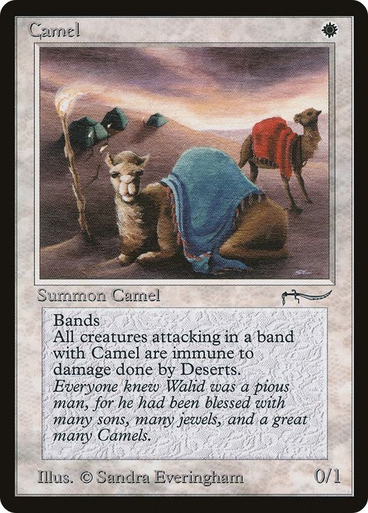 Camel in the group Magic the Gathering / Types / Colors / White at Proxyprinters.com (82038)