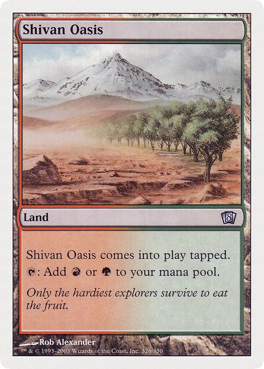 Shivan Oasis in the group Advanced search at Proxyprinters.com (82040)