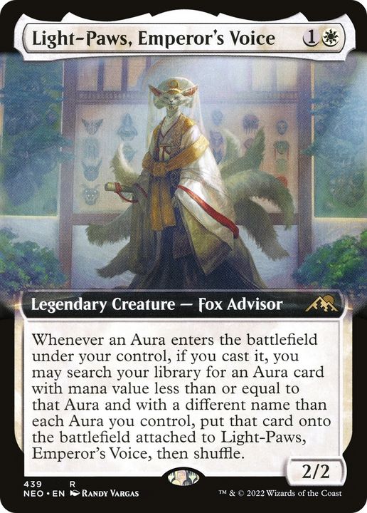 Light-Paws, Emperor's Voice in the group Magic the Gathering / Types / Colors / White at Proxyprinters.com (82041)