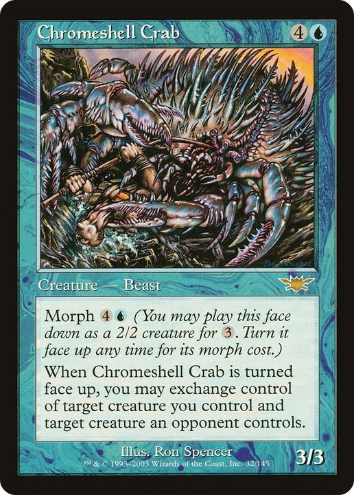 Chromeshell Crab in the group Magic the Gathering / Sets / Legions at Proxyprinters.com (82079)