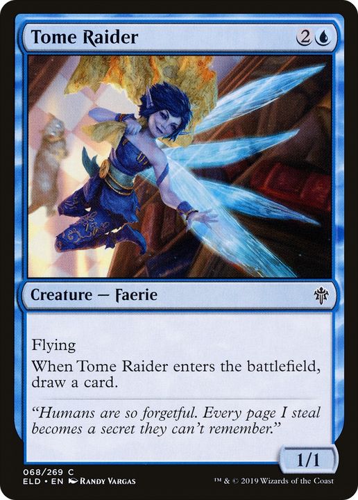 Tome Raider in the group Magic the Gathering / Types / Colors / Blue at Proxyprinters.com (82122)