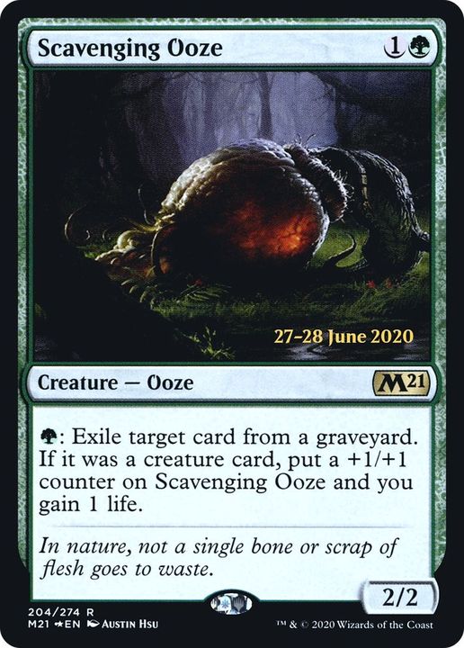 Scavenging Ooze in the group Magic the Gathering / Types / Colors / Green at Proxyprinters.com (8213)