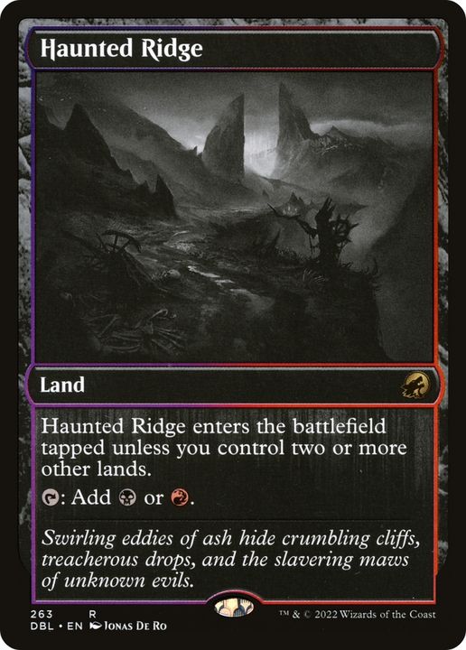 Haunted Ridge in the group Magic the Gathering / Types / Colors / Colorless at Proxyprinters.com (82148)