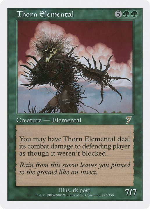 Thorn Elemental in the group Magic the Gathering / Sets / Seventh Edition at Proxyprinters.com (82163)