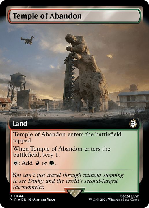 Temple of Abandon in the group Magic the Gathering / Sets / Fallout at Proxyprinters.com (82172)