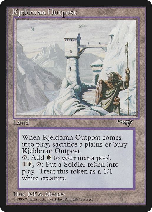 Kjeldoran Outpost in the group Magic the Gathering / Types / Colors / Colorless at Proxyprinters.com (82181)