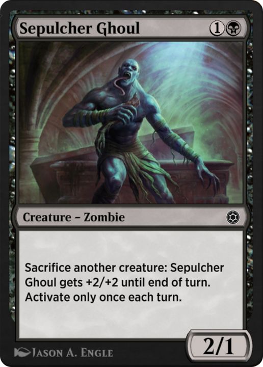 Sepulcher Ghoul in the group Magic the Gathering / Sets / Alchemy Horizons: Baldur's Gate at Proxyprinters.com (82191)