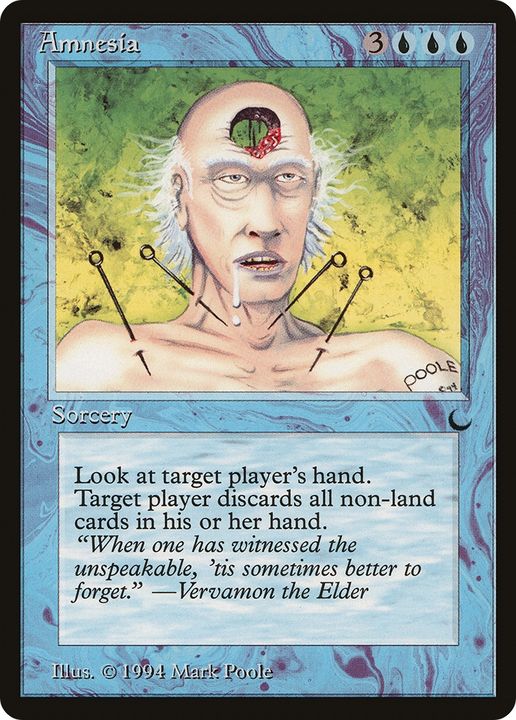 Amnesia in the group Magic the Gathering / Types / Colors / Blue at Proxyprinters.com (82194)