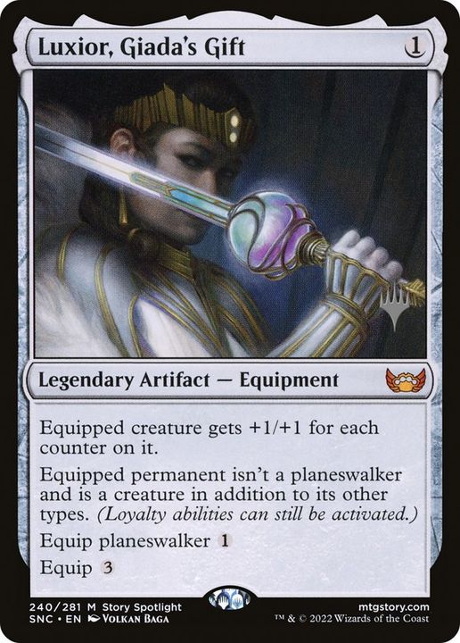 Luxior, Giada's Gift in the group Magic the Gathering / Types / Artifacts / Legendary Artifact at Proxyprinters.com (8220)