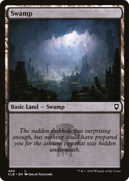 Swamp in the group Magic the Gathering / Sets / Commander Legends: Battle for Baldur's Gate at Proxyprinters.com (82200)