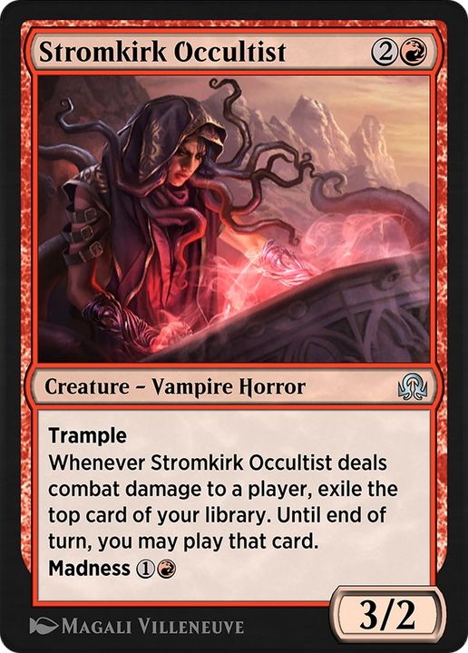 Stromkirk Occultist in the group Magic the Gathering / Sets / Shadows over Innistrad Remastered at Proxyprinters.com (82208)