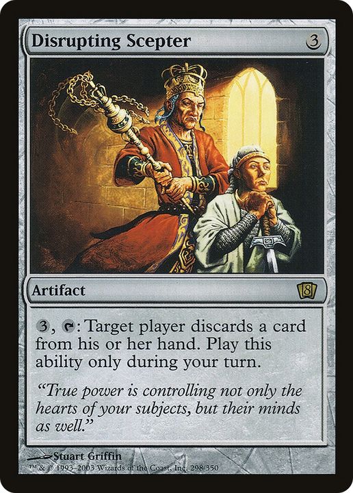 Disrupting Scepter in the group Magic the Gathering / Types / Artifacts / Artifact at Proxyprinters.com (82231)