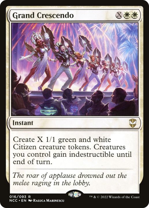 Grand Crescendo in the group Magic the Gathering / Sets / New Capenna Commander at Proxyprinters.com (82236)