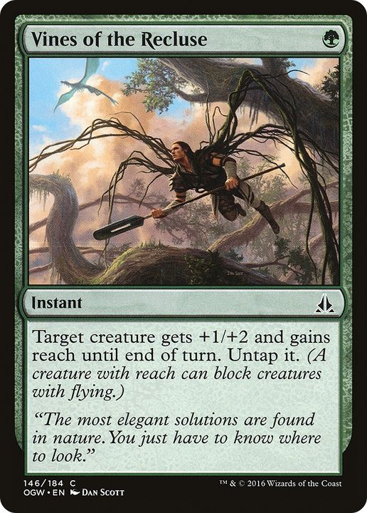 Vines of the Recluse in the group Magic the Gathering / Types / Colors / Green at Proxyprinters.com (82240)