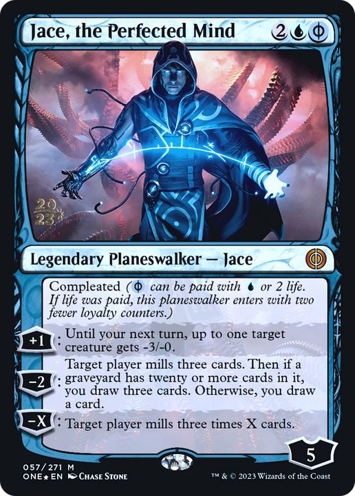 Jace, the Perfected Mind in the group Magic the Gathering / Types / Colors / Blue at Proxyprinters.com (82249)