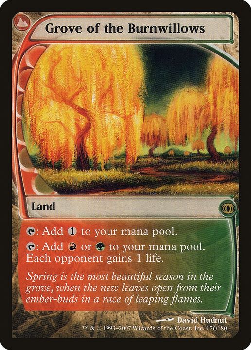 Grove of the Burnwillows in the group Magic the Gathering / Sets / Future Sight at Proxyprinters.com (82264)