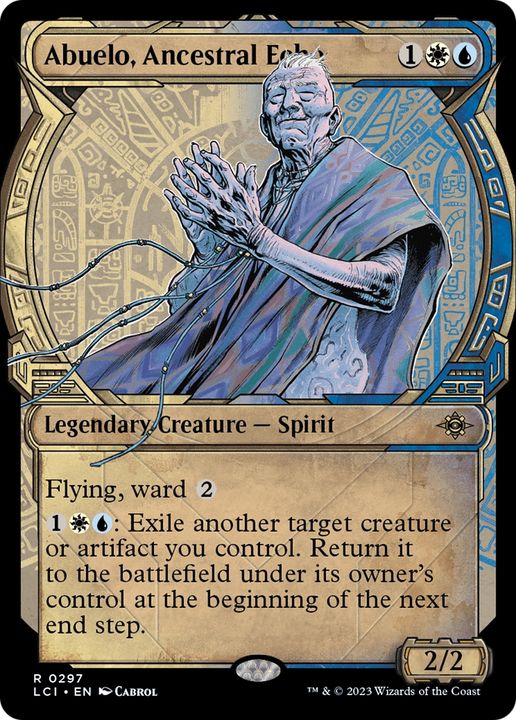 Abuelo, Ancestral Echo in the group Magic the Gathering / Types / Colors / Multicolors / U, W at Proxyprinters.com (82278)