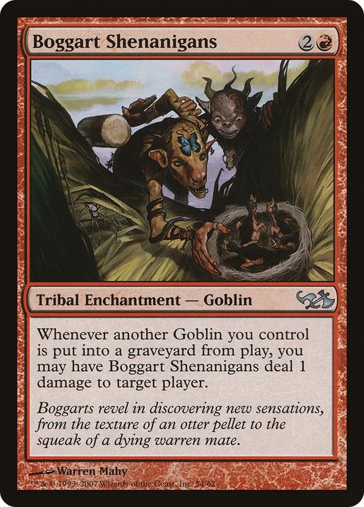 Boggart Shenanigans in the group Magic the Gathering / Types / Colors / Red at Proxyprinters.com (82281)