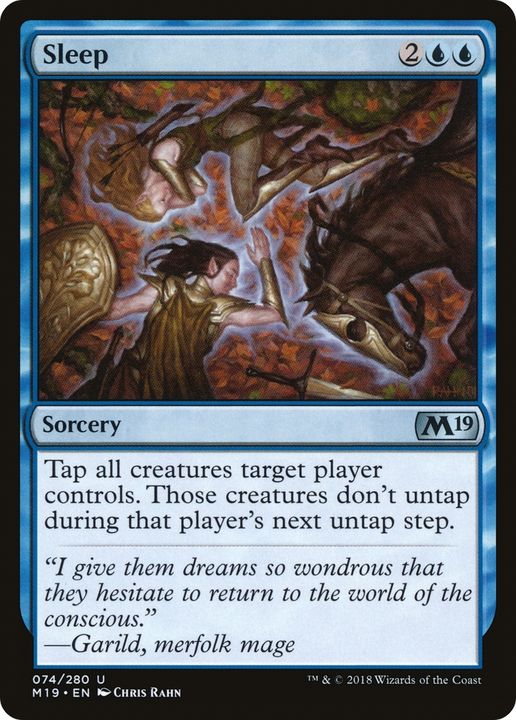 Sleep in the group Magic the Gathering / Types / Colors / Blue at Proxyprinters.com (82289)