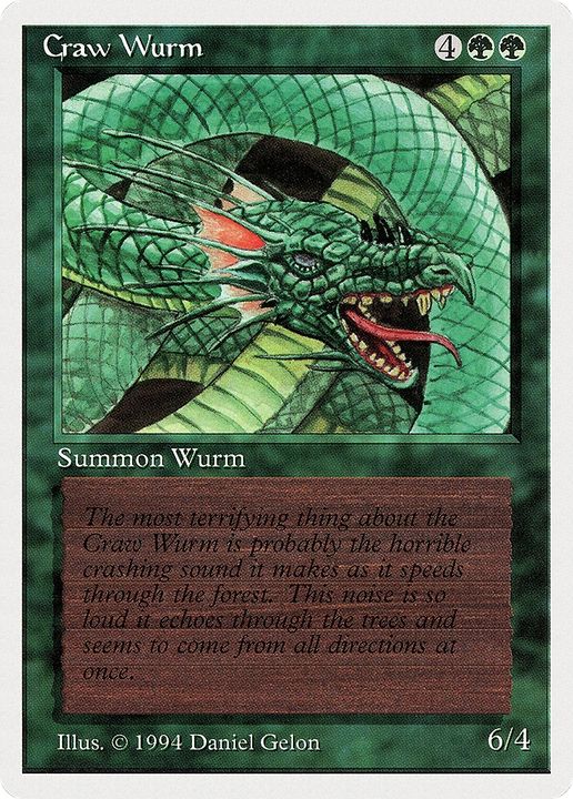 Craw Wurm in the group Singles at Proxyprinters.com (82292)