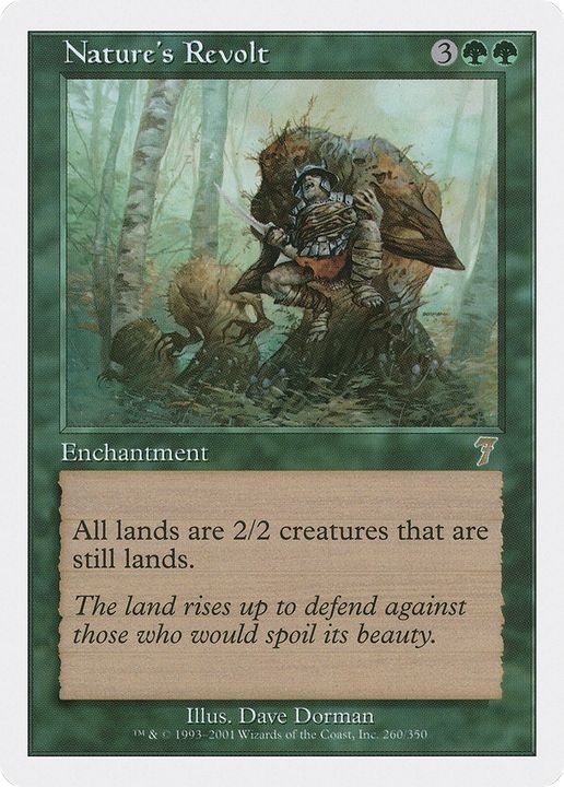 Nature's Revolt in the group Singles at Proxyprinters.com (82297)