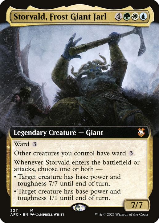 Storvald, Frost Giant Jarl in the group Magic the Gathering / Sets / Forgotten Realms Commander at Proxyprinters.com (82347)