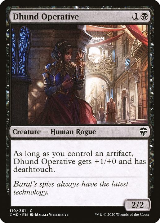 Dhund Operative in the group Magic the Gathering / Types / Colors / Black at Proxyprinters.com (82353)