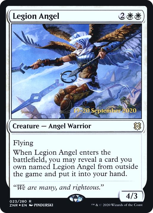 Legion Angel in the group Magic the Gathering / Types / Creatures / Warrior at Proxyprinters.com (82354)