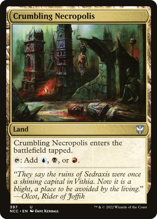 Crumbling Necropolis in the group Magic the Gathering / Types / Colors / Colorless at Proxyprinters.com (82363)