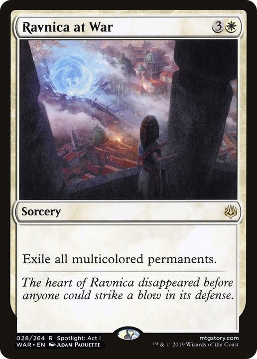 Ravnica at War in the group Magic the Gathering / Types / Colors / White at Proxyprinters.com (82367)